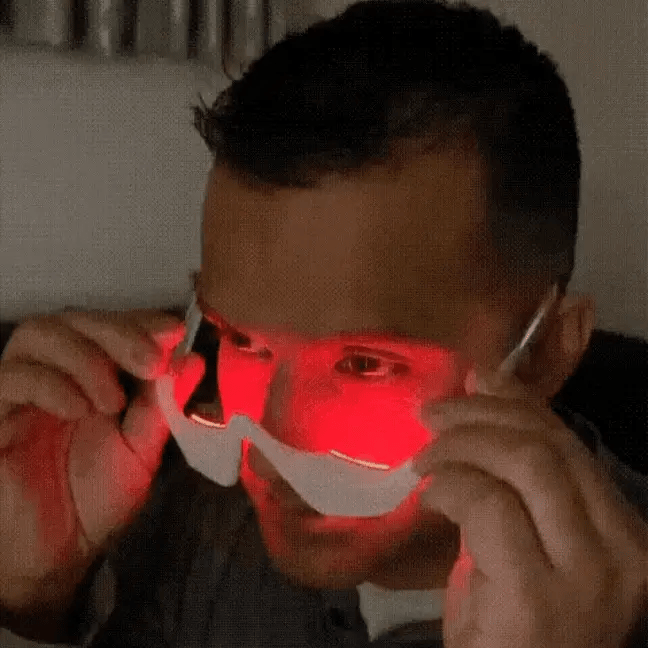 Dark Circles Red Light Glasses