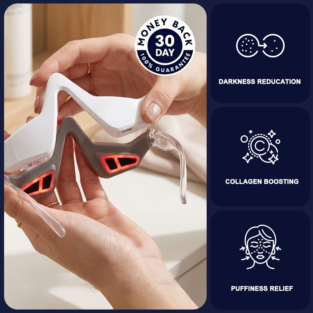 Dark Circles Red Light Glasses